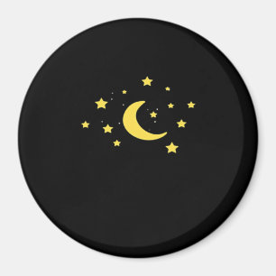 Whimsigoth Night Sky Sun Moon Witchy Magnet