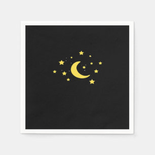 Whimsigoth Night Sky Sun Moon Witchy Napkin