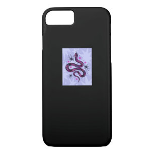 Whimsigoth Snake Spiders Flowers Case-Mate iPhone Case