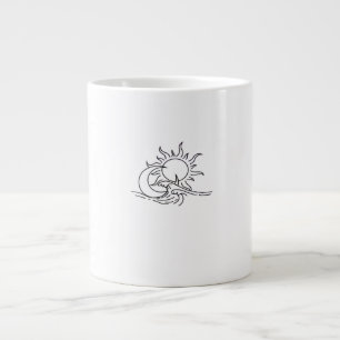 Whimsigoth Sun Sea Witchy Large Coffee Mug