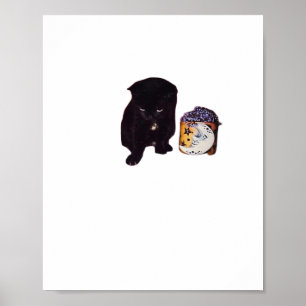 Whimsigoth With Card Poster