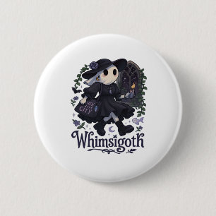 Whimsigoth With City Classic – Urban Magic Meets F 6 Cm Round Badge