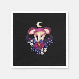 Whimsigothic Mushrooms Classic Napkin