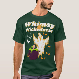 Whimsy and Wickedness Spooky Eyes Blewing Potion H T-Shirt