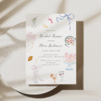 Whimsy Colorful Illustrated Bridal Shower