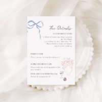 Whimsy Colorful Illustrated Wedding Details