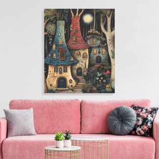 Whimsy-Enchanted-Forest Canvas Print