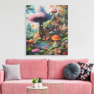 Whimsy-Enchanted-Forest Canvas Print