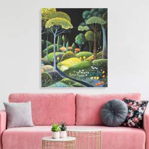 Whimsy-Enchanted-Forest Canvas Print
