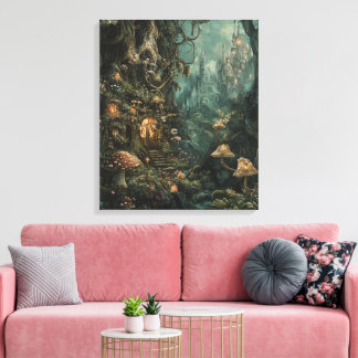 Whimsy-Enchanted-Forest Canvas Print