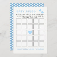 Whimsy Fairy-tale Garden Baby Shower Bingo Game