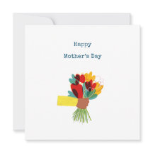 Whimsy Floral Bouquet Mother’s Day Card