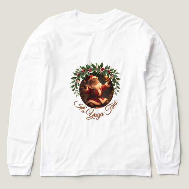 Whimsy Holiday Wear Tri-Blend Shirt (Design Front)