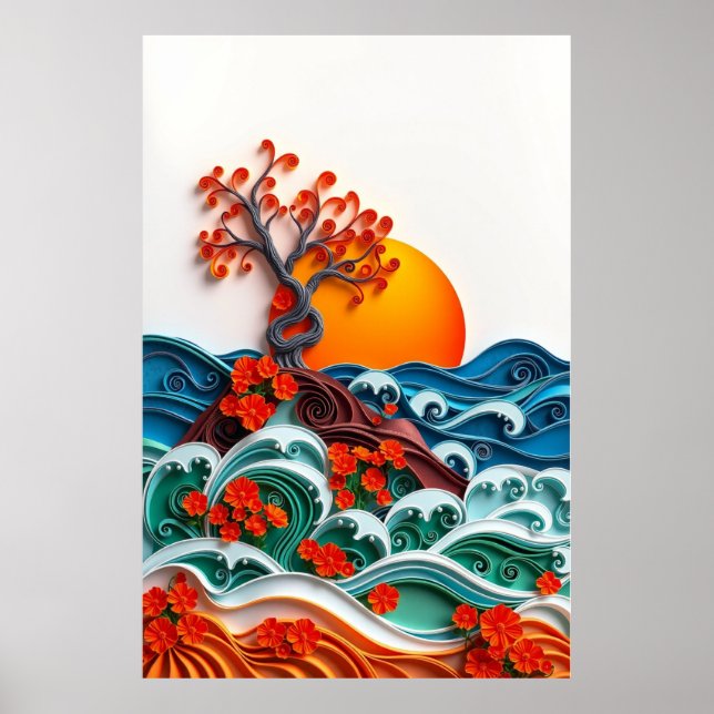 Whimsy in Paper Poster (Front)
