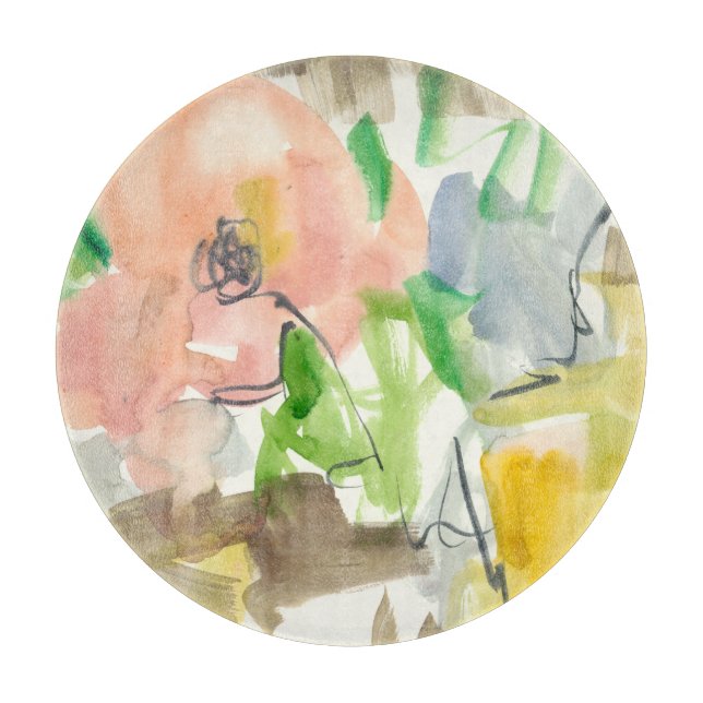 Whimsy in The Garden II Cutting Board (Front)