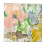 Whimsy in The Garden II Tile<br><div class="desc">Whimsy in The Garden II by Jennifer Goldberger</div>