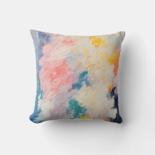 Whimsy Pastel Hues Dream Pattern Cushion