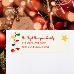 Whimsy retro Christmas ornaments