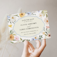 Whimsy Vintage Pastel Floral Wedding