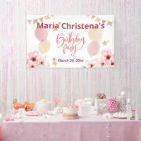 Whimsy & Wishes Birthday Balloon Party Banner