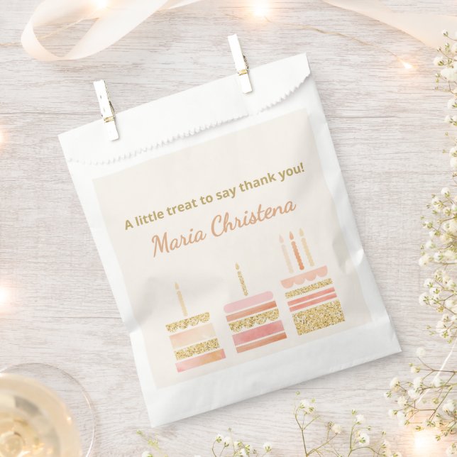 Whimsy & Wishes Birthday Favour Bags (Clipped)
