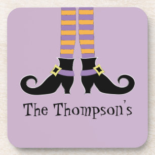 Whimsy Witch's Shoes Coaster