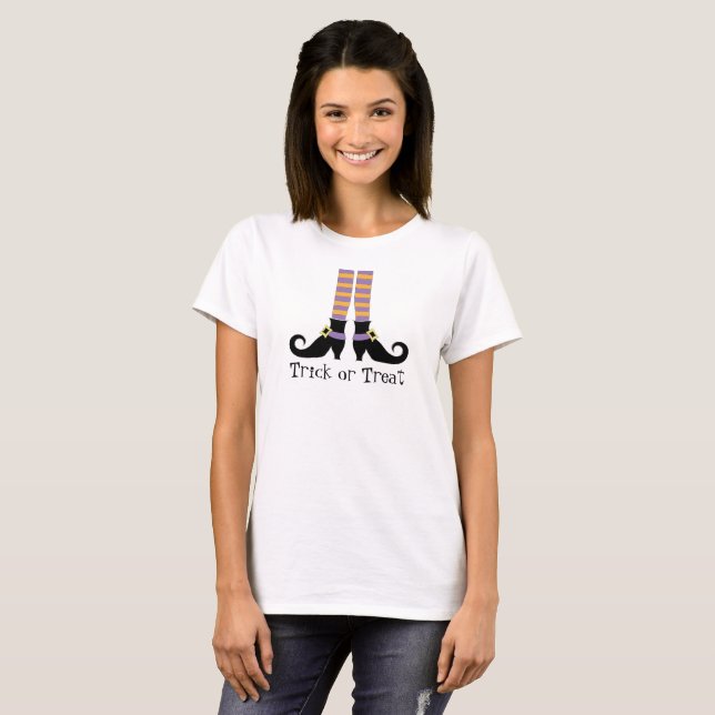 Whimsy Witch's Shoes T-Shirt (Front Full)