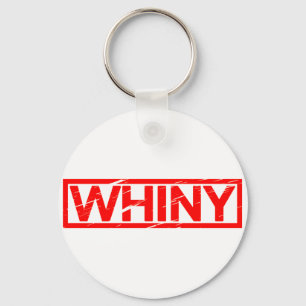 Whiny Stamp Key Ring