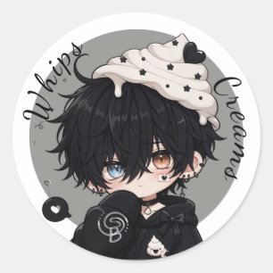 Whip Cream Memories Classic Round Sticker