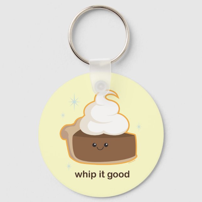 Whip It! Key Ring (Front)