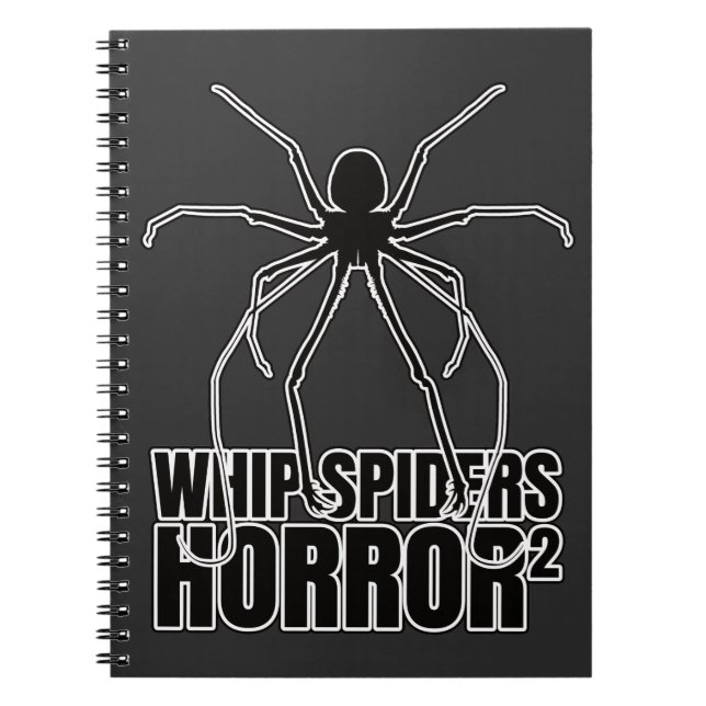 Whip Spiders Whip Scorpion Amblypygi – Entomology Notebook (Front)