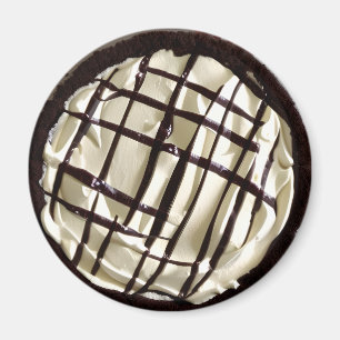 Whipped Cream and Chocolate Syrup Pie Magnet