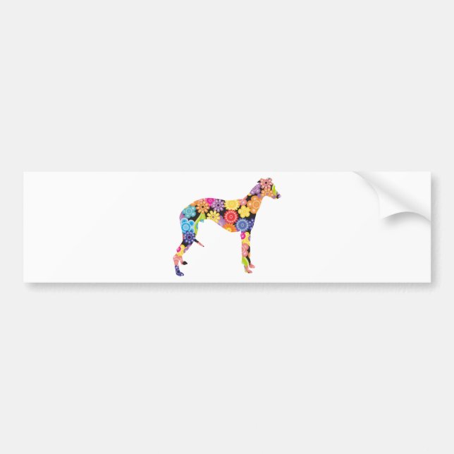 Whippet Bumper Sticker (Front)