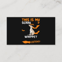 Whippet Costume Halloween Lazy Scary Dog