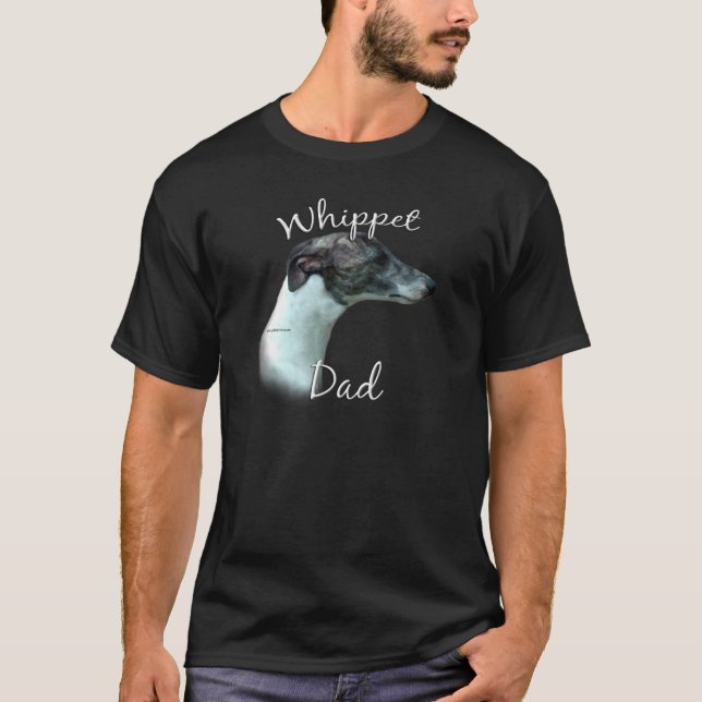 Whippet Dad 2 T-Shirt (Front)