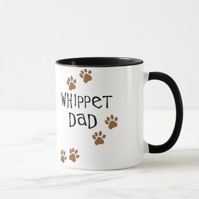 Whippet Dad for Whippet Dog Dads Mug (Right)