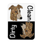 Whippet Dishwasher Magnet