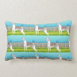 Whippet Dog Breed Lumbar Cushion
