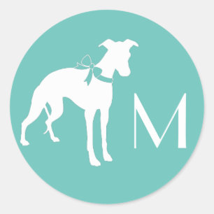Whippet Dog Puppy Classic Round Sticker