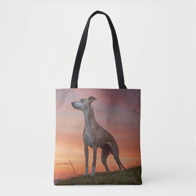 Whippet Elegant Shoulder Tote Bag (Front)
