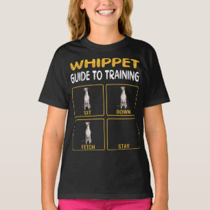 whippet guide to training dog obedience T-Shirt