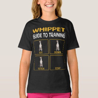 whippet guide to training dog obedience T-Shirt