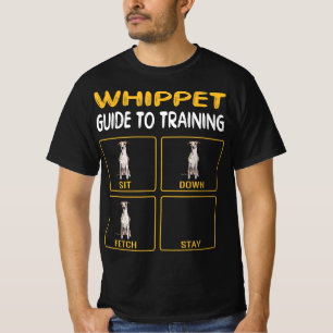 whippet guide to training dog obedience T-Shirt