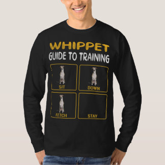 whippet guide to training dog obedience T-Shirt