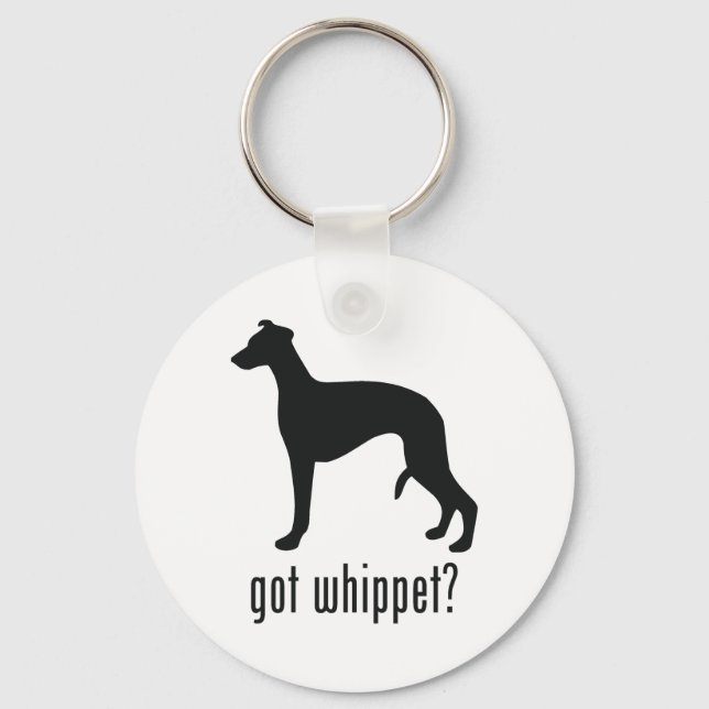 Whippet Key Ring (Front)