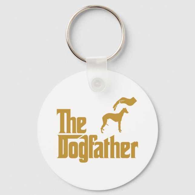 Whippet Key Ring (Front)