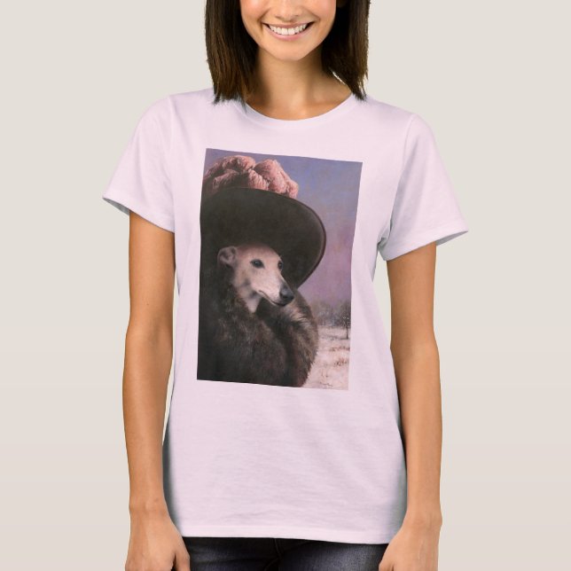 Whippet Lady T-shirt (Front)
