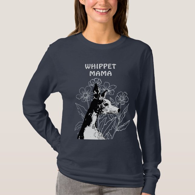  Whippet MAMA T-Shirt (Front)