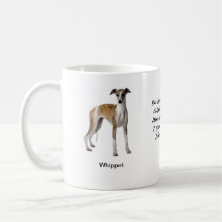 Whippet Mug - With two images and a motif
