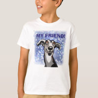 whippet my friend in starry night
